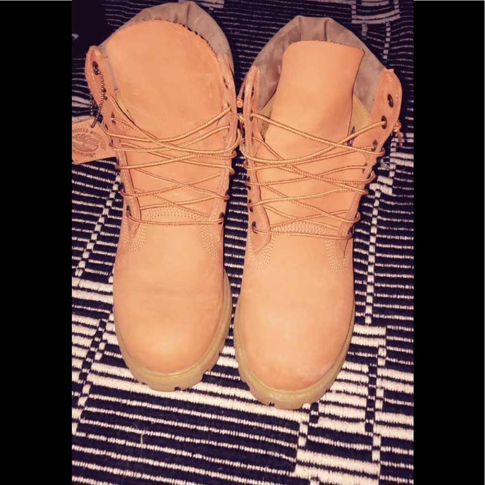 SOLD ‼️ Men’s timberlands ( prem wheat nubuck)